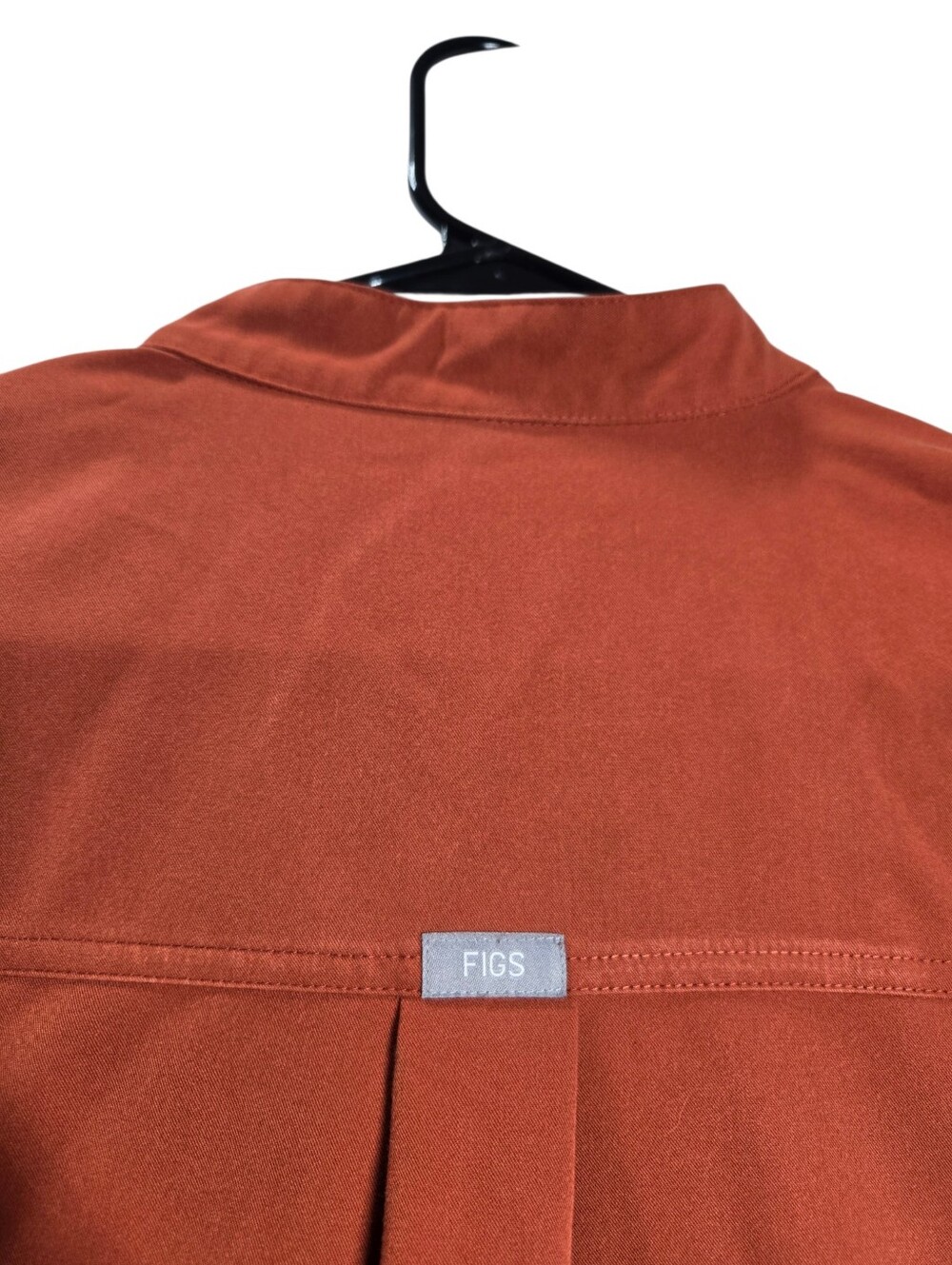 Figs Rafaella Oversized Scrub Top Burnt Orange Size Medium - Picture 4 of 12